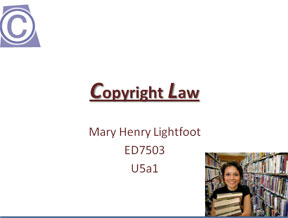 Copyright Presentation Image